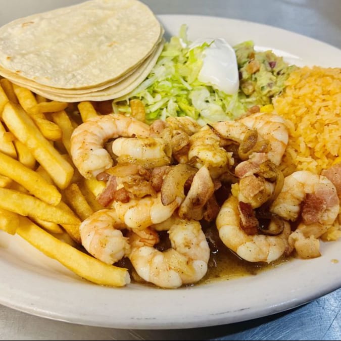 Camarones al Mojo de Ajo.