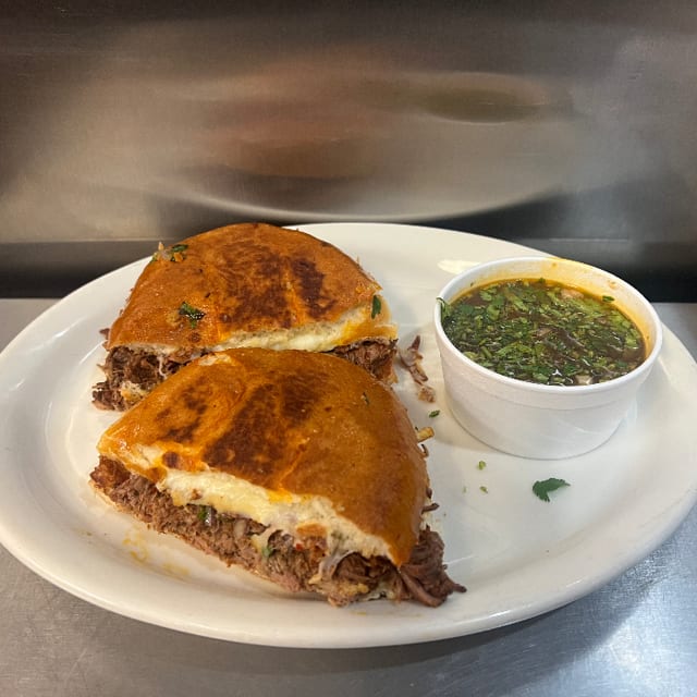 Torta Birria.