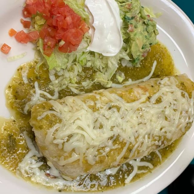 Smothered Burrito.