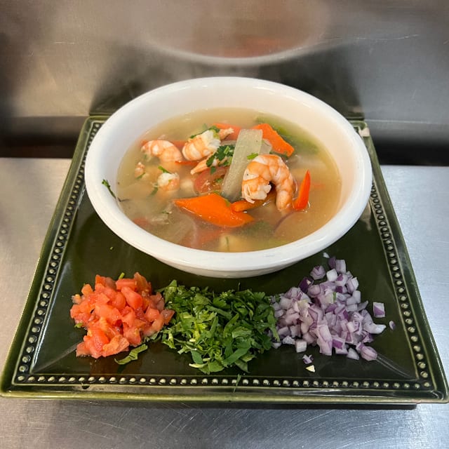 Caldo De Camarón.