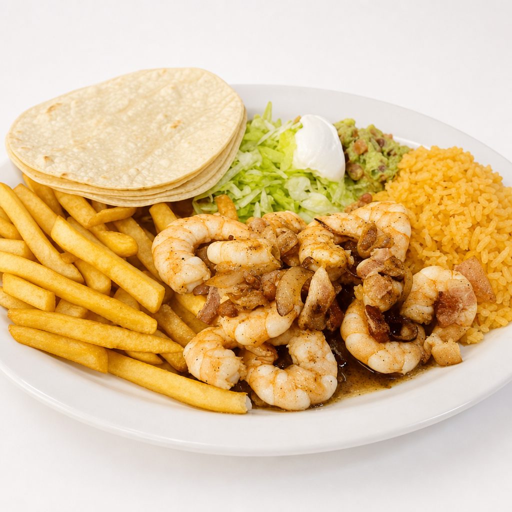 Camarones al Mojo de Ajo.