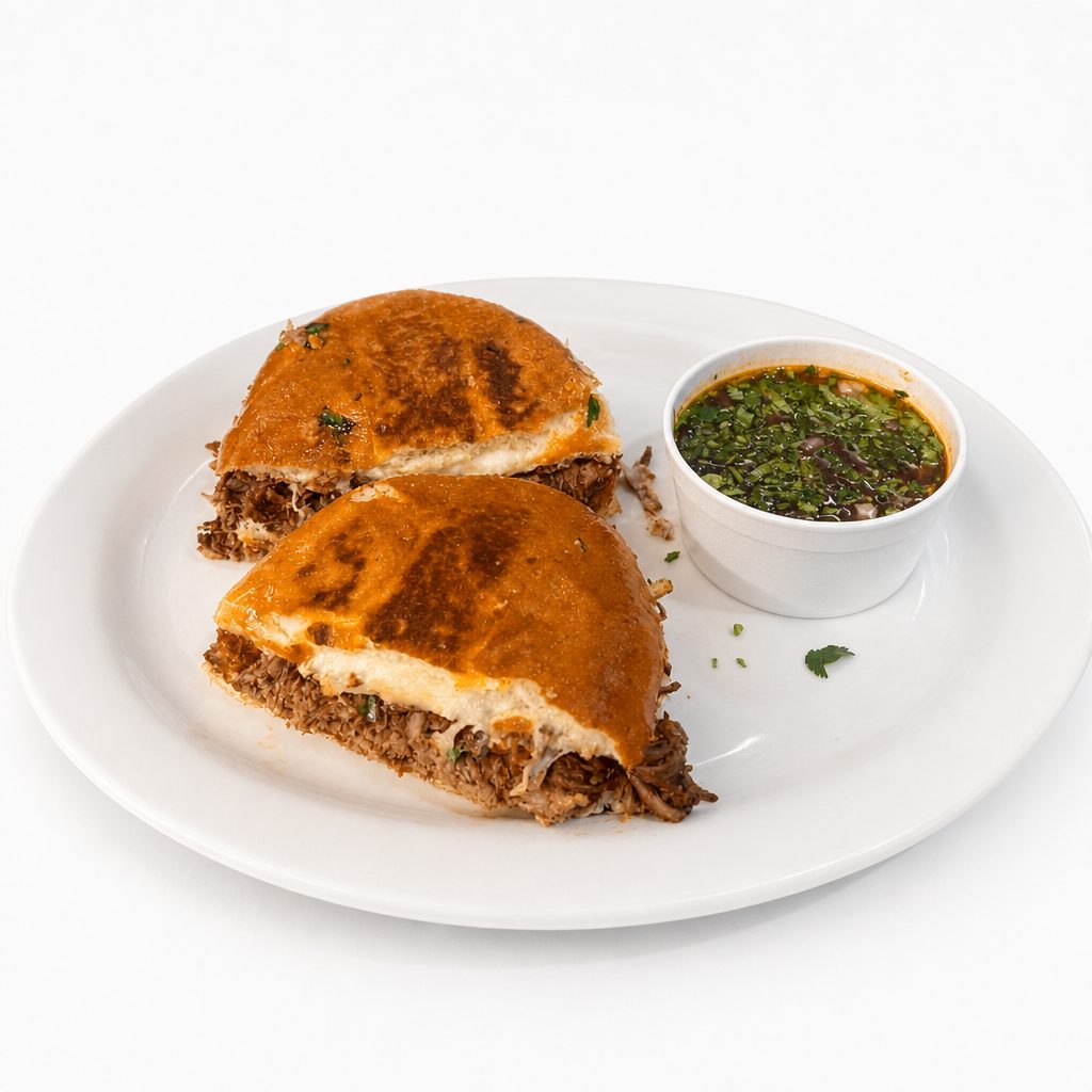 Torta Birria.