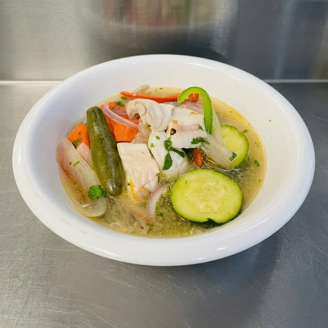 Caldo de Pescado.