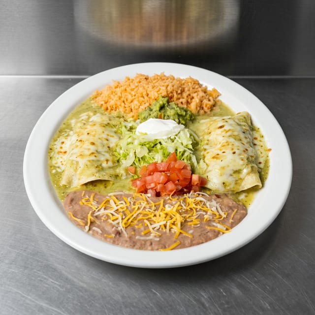 #6 Enchiladas Suizas.