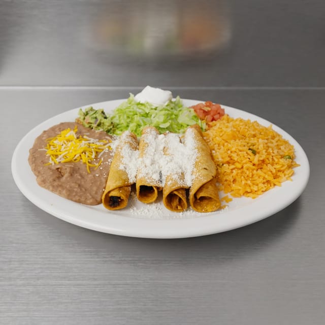 #5 Rolled Tacos.