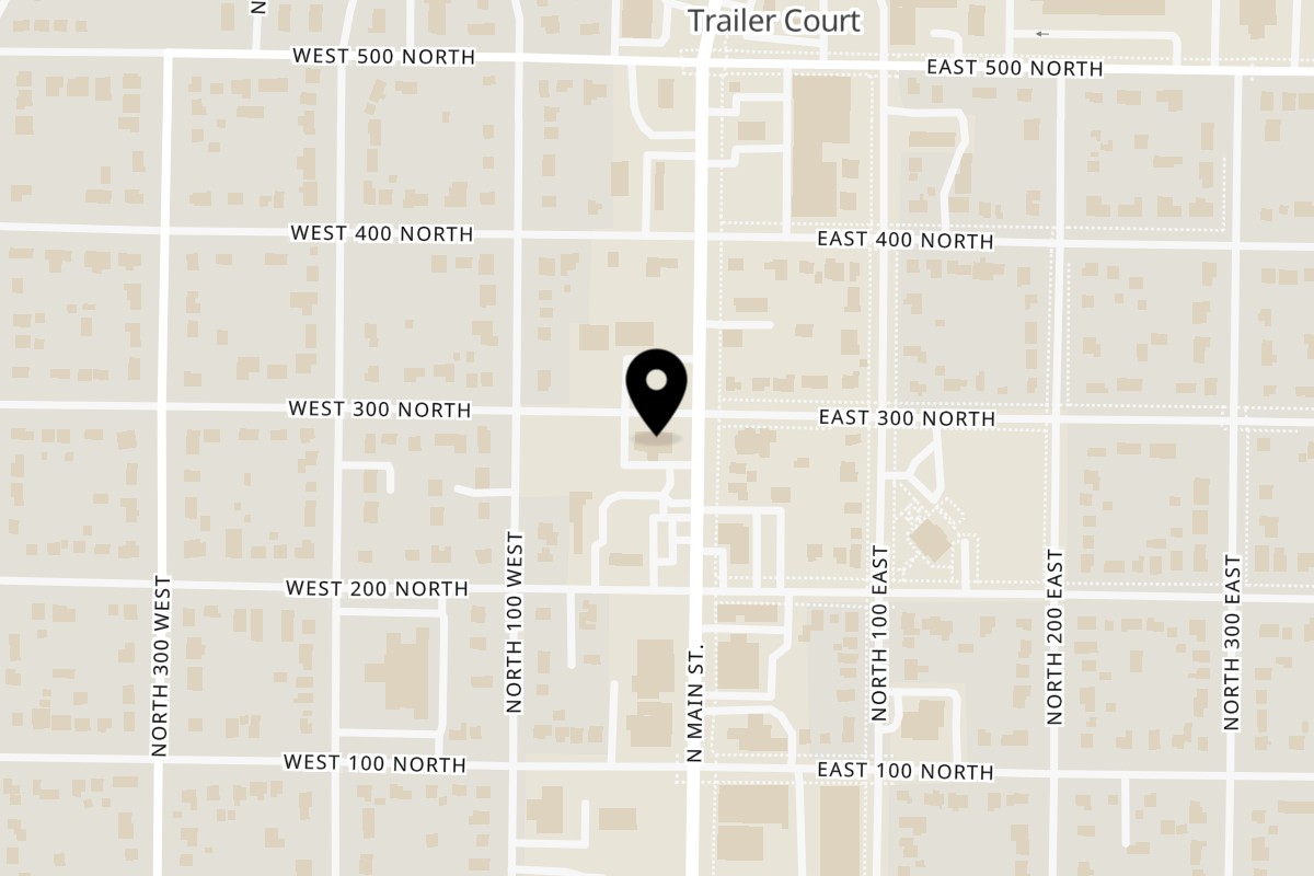 Map showing the location of Tacos El Guero #1 - Heber City on 281 N Main St in Heber City